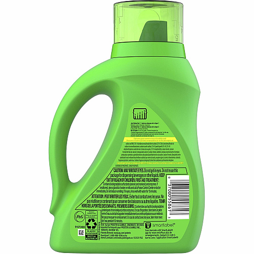 Gain Detergent With Aroma Boost 46 fl oz (1.4 quart) - Original Scent - Green - 1 Bottle (55861)