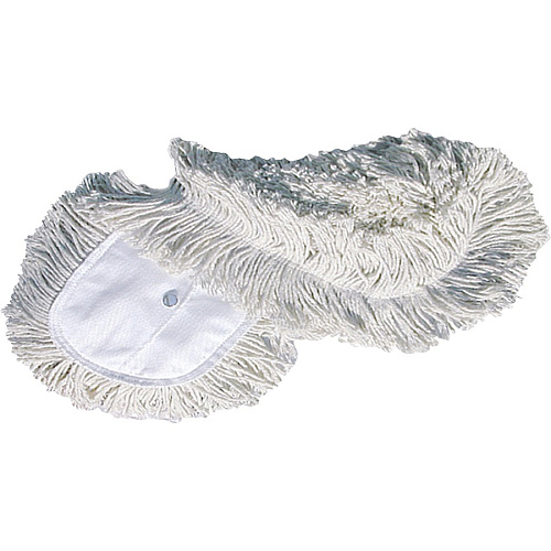 Genuine Joe Dust Mop Head Refill 72" Width x 5" Depth - Yarn, Cotton, Synthetic - White - 6 / Carton (GJO18388CT)