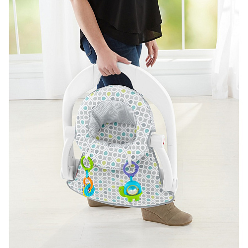 Fisher-Price Sit-Me-Up Floor Seat Multicolor - 1 Each (GGD48)