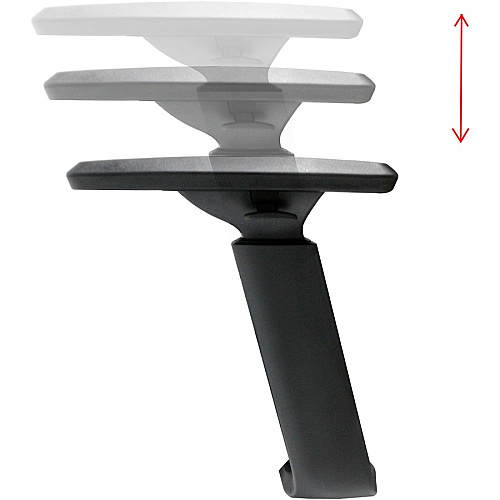Lorell High-back Mesh Chair Black Seat Color - Mesh Seat Material - Black Back Color - Mesh Back Material - Plastic Frame Material - High Back - 5-star Base - Armrest - 1 Each (LLR84396)