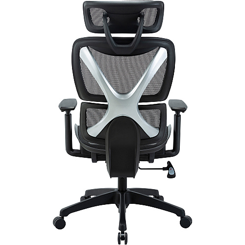 Lorell High-back Mesh Chair Black Seat Color - Mesh Seat Material - Black Back Color - Mesh Back Material - Plastic Frame Material - High Back - 5-star Base - Armrest - 1 Each (LLR84396)