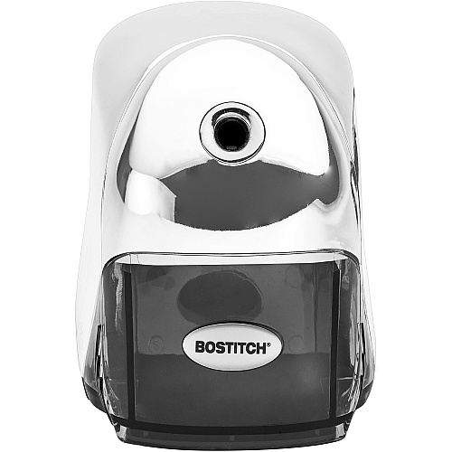 Bostitch QuietSharp Executive Pencil Sharpener 4" Width x 7.5" Depth - 1 Each (EPS8CHROME)