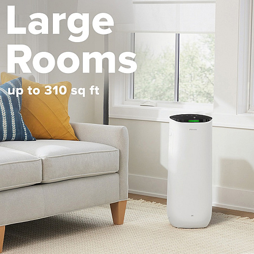 Filtrete Smart Room Air Purifier FAP-ST02, Large Room, White True HEPA - 310 Sq. ft. - White (FAPST02N)