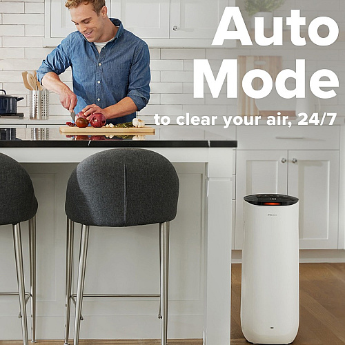 Filtrete Smart Room Air Purifier FAP-ST02, Large Room, White True HEPA - 310 Sq. ft. - White (FAPST02N)