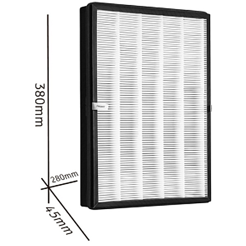 Lorell HEPA 420 4-Layer Air Purifier HEPA/Activated Carbon - For Air Purifier - Remove Pet Hair, Remove Lint, Remove Airborne Particles, Remove Odor, Remove Formaldehyde, Remove Volatile Organic Compound, Remove Bacteria, Remove Allergens, Remo (LLR00206)