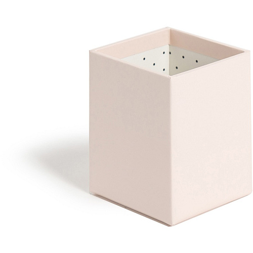 U Brands 4 Piece Desk Organization Kit Desktop - Paper Wrapped - Blush - Chipboard, Paper - 1 Each (3205U0002)