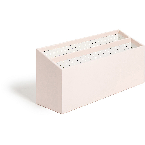 U Brands 4 Piece Desk Organization Kit Desktop - Paper Wrapped - Blush - Chipboard, Paper - 1 Each (3205U0002)