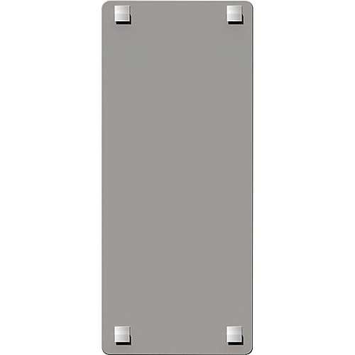 Lorell Do-it-Yourself Frameless Corkboard 36" Board Height x 15" Board Width - Gray Cork Surface - Frameless - Gray Aluminum Frame - 1 Each (LLR18325)