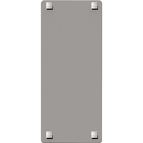 Lorell Do-it-Yourself Frameless Corkboard 36" Board Height x 15" Board Width - Gray Cork Surface - Frameless - Gray Aluminum Frame - 1 Each (LLR18325)