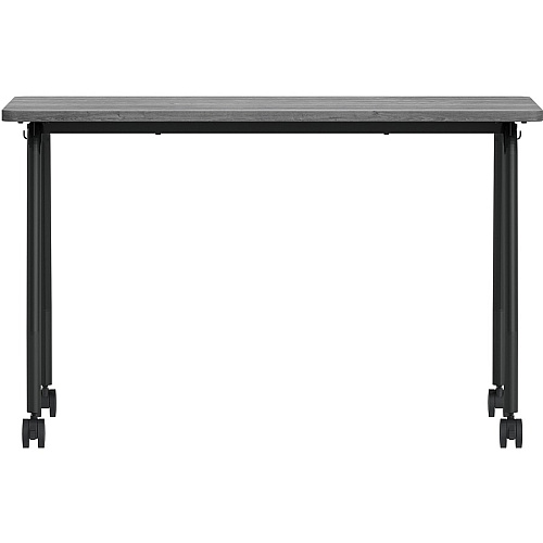 Lorell Training Table Laminated Top - 300 lb Capacity - 29.50" Table Top Length x 23.63" Table Top Width x 1" Table Top Thickness - 47.25" Height - Assembly Required - Weathered Charcoal - Particleboard Top Material - 1 Each (LLR60845)