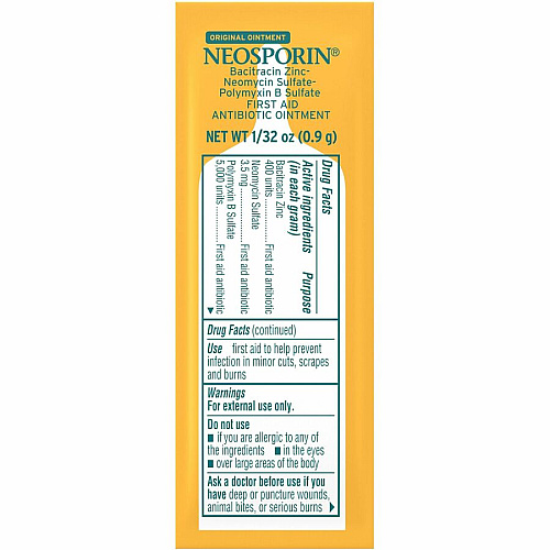 Neosporin Original Ointment For Skin, First Aid - 144 / Box (04257)