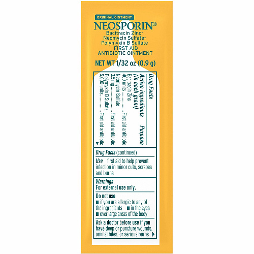 Neosporin Original Ointment For Skin, First Aid - 144 / Box (04257)