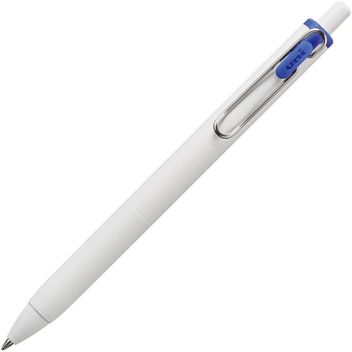 uni-ball uni&reg; ONE Gel Pen 0.7 mm Medium Pen Point - Blue Ink - Gel-based - 1 Dozen (70363)