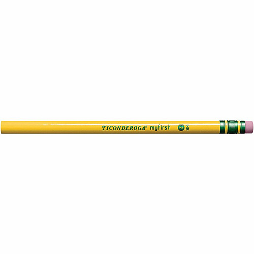 Ticonderoga My First Wood Pencil #2 - Yellow Cedar Barrel - 36 / Pack (X33336)