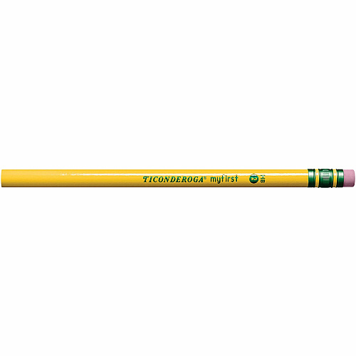 Ticonderoga My First Wood Pencil #2 - Yellow Cedar Barrel - 36 / Pack (X33336)