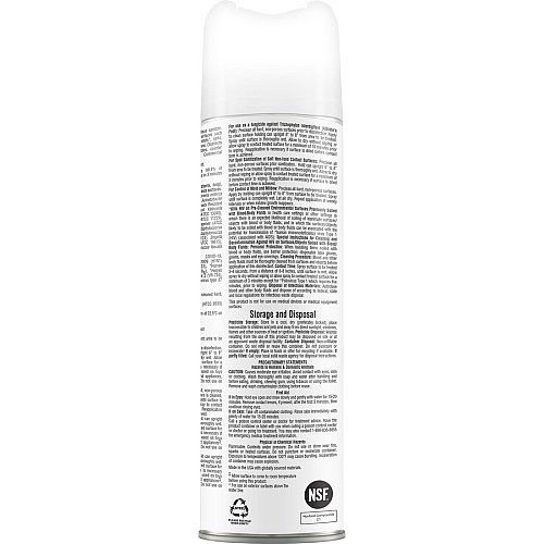 Genuine Joe NSF Certified Disinfectant Spray 17 fl oz (0.5 quart) - 6 / Carton - Soft - Blue (GJO80830)