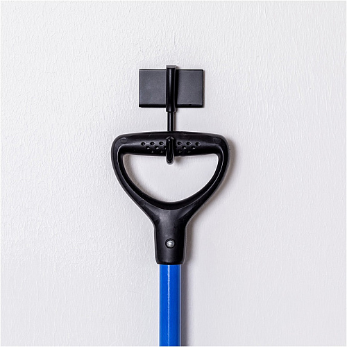Duck Brand EasyMounts Heavy-Duty Drywall Hook 50 lb (22.68 kg) Capacity - 3.7" Width x 5.8" Length - for Tool, Garage, Home, Project - Fiberglass - Black - 1 Each (287214)