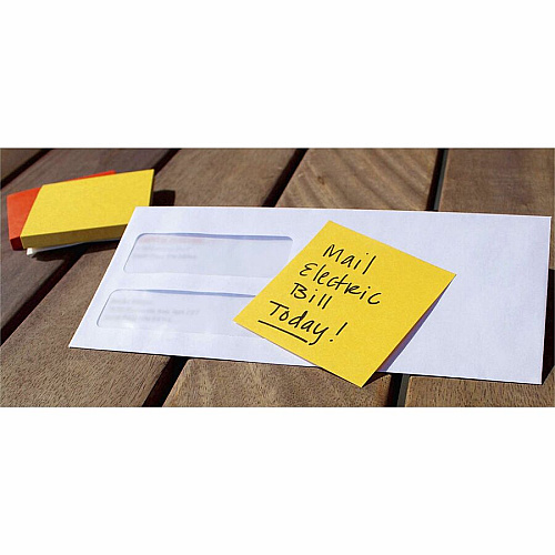 Post-it&reg; Super Sticky Dispenser Notes - Playful Primaries Color Collection 3" Flag/Note Width x 3" Flag/Note Length - Square - Candy Apple Red, Blue Paradise, Sunnyside, Lucky Green - Paper - Pop-up, Recyclable - 18 / Pack (R33018SSANCP)