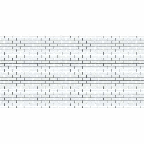 Fadeless Bulletin Board Paper Rolls Art Project, Craft Project, School, Home, Office Project - 48" Width x 50 ft Length - 50 lb Basis Weight - White - 1 Each (P57505)