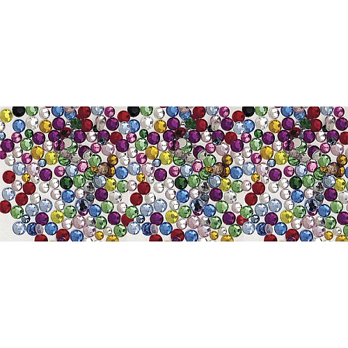 Creativity Street Creativity Street Rhinestones Assortment Multicolor - Plastic - 375 / Bag (P3572CRA)