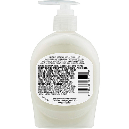 Genuine Joe Lotion Soap 7.5 fl oz (221.8 mL) - Pump Bottle Dispenser - Hand, Skin - White - Anti-irritant - 12 / Carton (GJO18419CT)