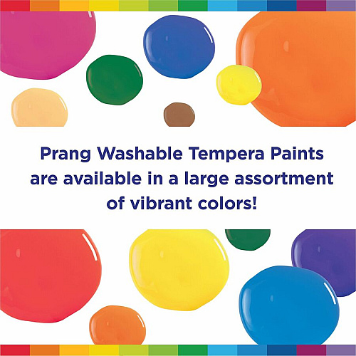Prang Washable Tempera Paint 1 gal - 1 Each - Orange (X10602)