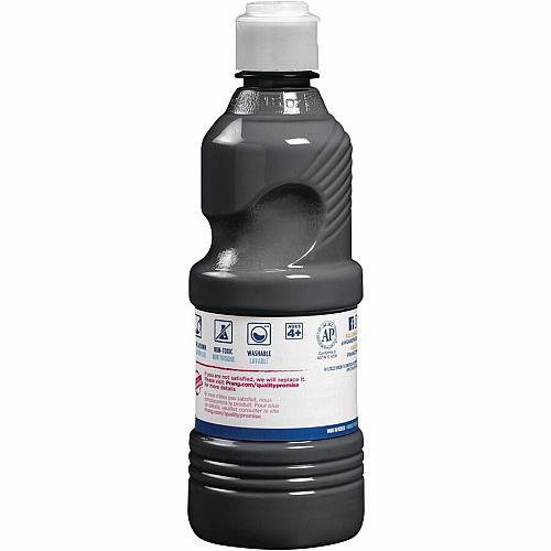 Prang Washable Tempera Paint 16 fl oz - 1 Each - Black (X10709)