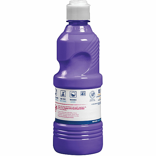 Prang Washable Tempera Paint 1 Color(s) - Violet - 16 fl oz - Washable - 1 Each (X10706)