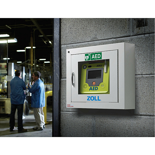 ZOLL Medical AED 3 Surface-mounted Wall Cabinet 17.5" Width x 7" Depth x 17.5" Height - Wall Mountable - Green - 1 Each (8000001256)