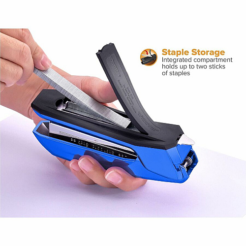 Bostitch Ascend Stapler Staples Upto 20 Sheet - Blue - Metal - 1 Each (B210BLUEM)