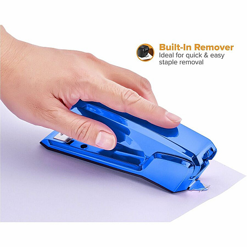 Bostitch Ascend Stapler Staples Upto 20 Sheet - Blue - Metal - 1 Each (B210BLUEM)