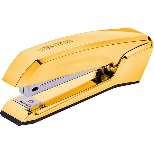 Bostitch Ascend Stapler Staples Upto 20 Sheet - Yellow - Gold Metal - 1 Each (B210GOLD)
