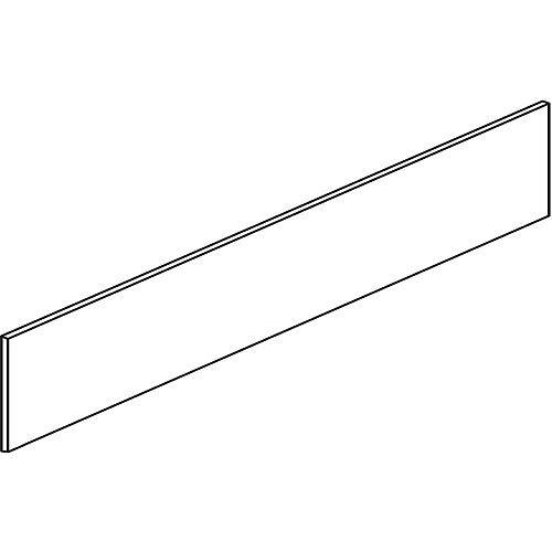 HON 10500 H105854 Back Enclosure Finish: Sterling Ash (105854LS1)