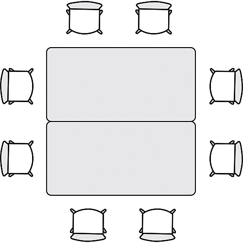HON Build Series Rectangular Tabletop Rectangle Top - 25" to 34" Adjustment x 60" Width x 24" Depth - Sterling Ash - 1 Each (TR2460ENLS1K)