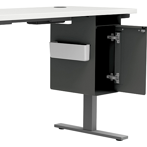 HON Fuse HAUFHR15N Storage Cube 15.5" Depth - Finish: Charcoal (HAUFHR15SSSL)