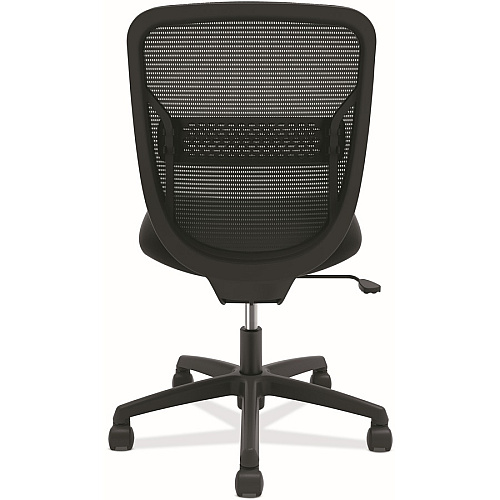 HON Gateway Chair Fabric Seat Material - Black Back Color - Mesh Back Material - Black Frame Color - Black - 1 Each (GVNMZ1ACCF10)