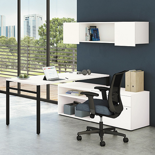 HON Mod HLPLDR60LM Door x 60" Width - Finish: Simply White (LDR60LMLP1)