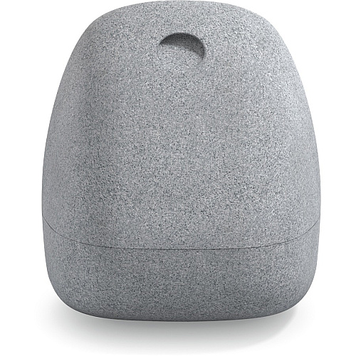 HON Skip Chair Plastic Seat Material - Light Gray Back Color - Plastic Back Material - Light Gray - Plastic - 1 Each (SKPGRY)
