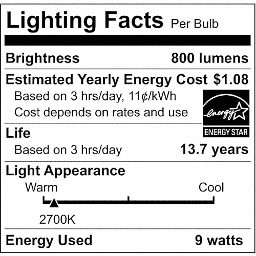 Satco LED Light Bulb (S39596)