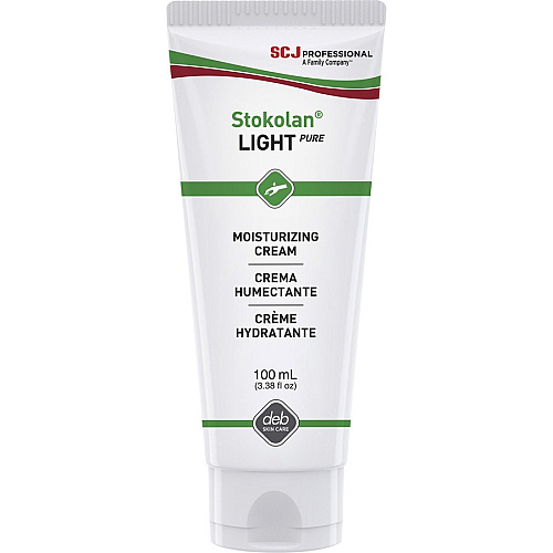 SC Johnson Stokolan Skin Conditioning Cream Cream - 3.38 fl oz - Tube - For Dry, Sensitive Skin - Healthcare Working, Hospitality, Industrial, Office & Commercial Facilities - Non-greasy, Dye-free, Silicon-free, Fragrance-free, Moisturising,  (RES100MLCT)
