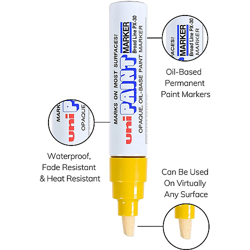 uni-ball uniball™ uni-Paint PX-30 Oil-Based Paint Marker (63735)
