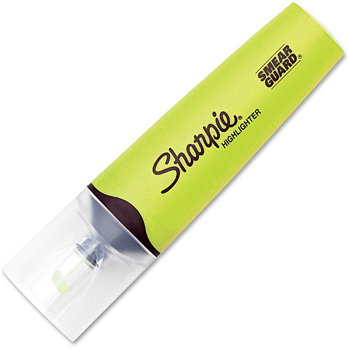 Sharpie Clear View Highlighter Pack Chisel Marker Point - Assorted Ink - 4 / Set (2128216)