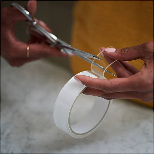 Duck Max Strength Double-Sided Gel Tape 5 ft Length x 0.94" Width - Clear - Gel - 1 Each (287264)