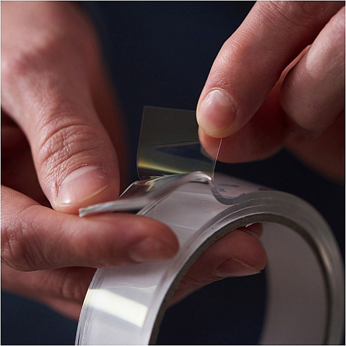 Duck Max Strength Double-Sided Gel Tape 5 ft Length x 0.94" Width - Clear - Gel - 1 Each (287264)