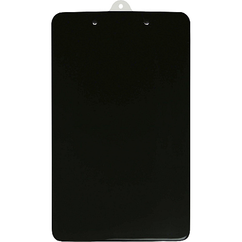Saunders Antimicrobial Clipboard 8 1/2" x 11" Sheet Size - Black, White - 1 Each (21610)