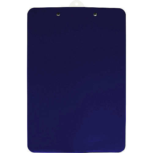 Saunders Antimicrobial Clipboard 8 1/2" x 11" Sheet Size - Blue - 1 Each (21609)