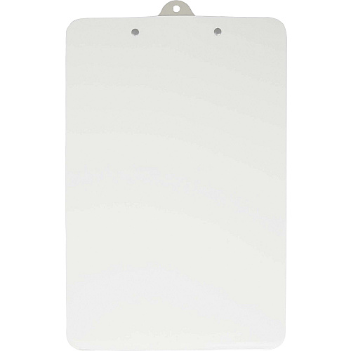 Saunders Antimicrobial Clipboard 8 1/2" x 11" Sheet Size - White - 1 Each (21608)