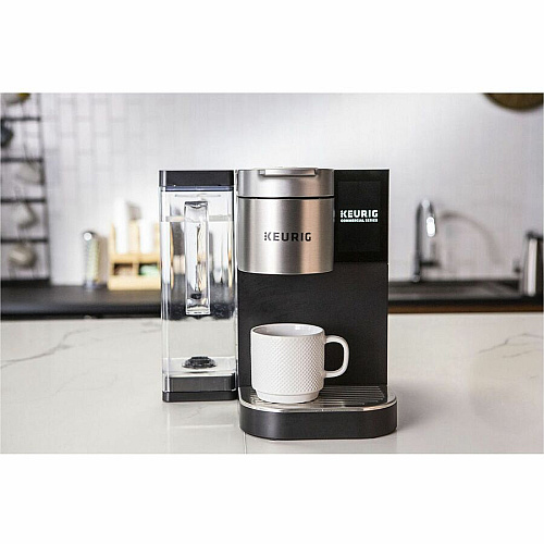 Keurig K-2500 Single-Serve Commercial Coffee Maker with Water Reservoir Kit Programmable - 3.13 quart - 5 Cup(s) - Single-serve - Silver (8607)