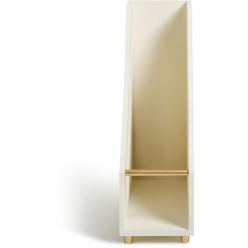 U Brands Juliet Collection Magazine Holder White - Pine Wood - 1 Each (3463U0206)