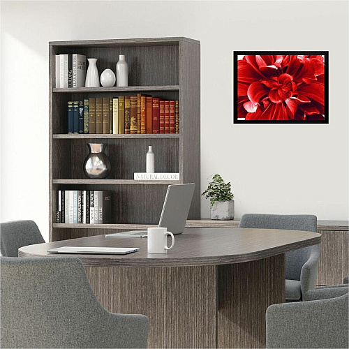Lorell Wide Frame 18" Frame Size - Rectangle - Horizontal, Vertical - Black - 1 Each (LLR49312)